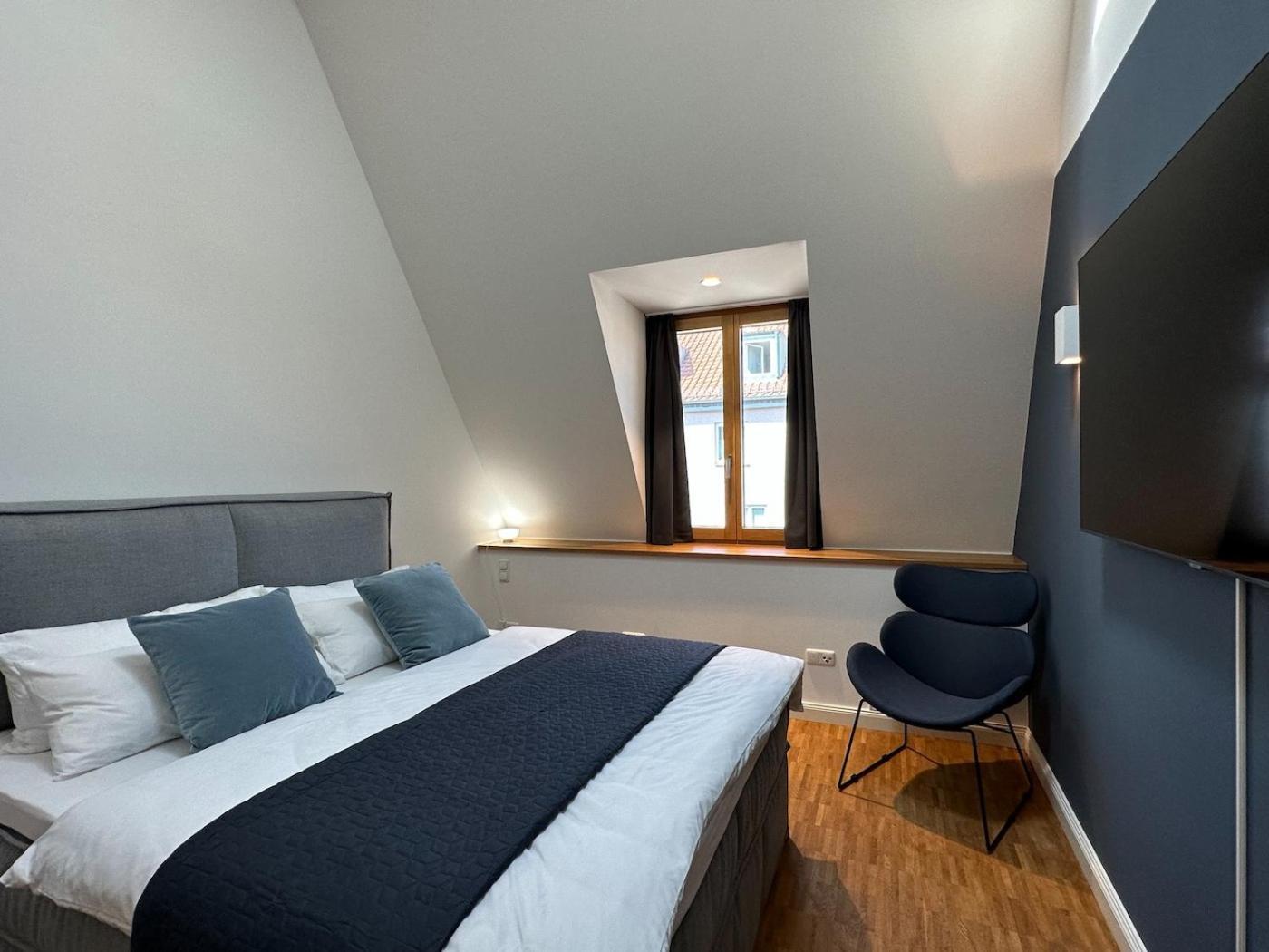 Апартаменты Truly - Viel Platz Fuer Business & Familie - Modern, Garage, Fahrstuhl Аугсбург Экстерьер фото